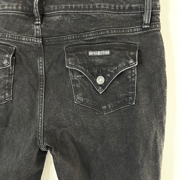 Hudson Jeans Black Straight Leg Size 14 (Style H0524-01) - Picture 1 of 5